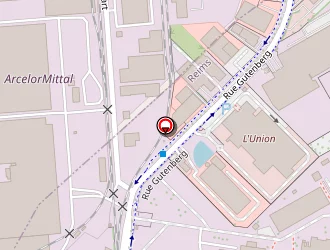 Carte de Adexpo à Reims