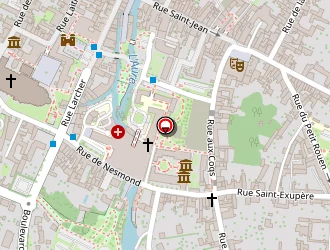 Carte de Mouchel à Bayeux