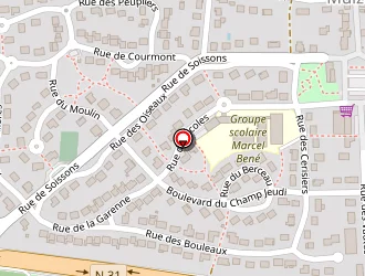 Carte de Prestataire En Services Industriels à Muizon