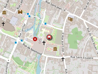 Carte de Normandises à Bayeux