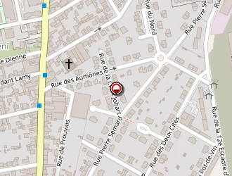 Carte de La Comeco à Reims