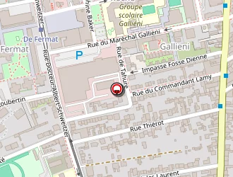 Carte de Maison De Quartier Orgeval à Reims