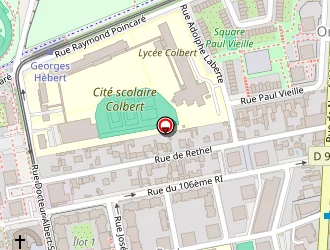 Carte de Salama Coiffure à Reims