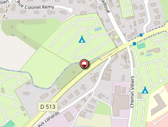 Carte de Les Ormettes à Cabourg