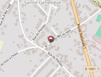 Carte de Les Ongles De Nathalie à Sainte-geneviève