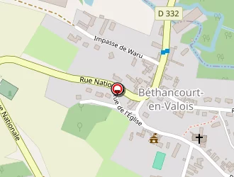 Carte de Boitel à Béthancourt-en-valois