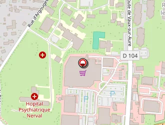 Carte de Les Chais Du Roy à Bayeux