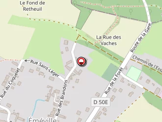 Carte de Couplet Jérôme à Éméville