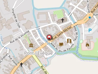 Carte de Pont L'evêque Infomatique à Pont-l'évêque