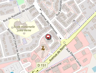 Carte de Carrefour Market Drive à Witry-lès-reims