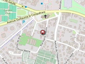 Carte de Janvrin Guy à Cabourg