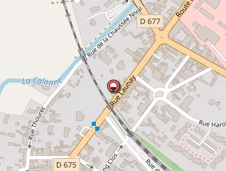 Carte de Pompiers à Pont-l'évêque