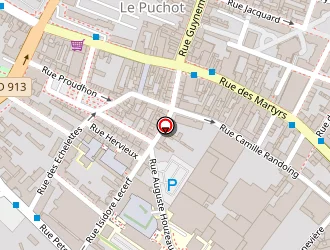 Carte de Top Service à Elbeuf