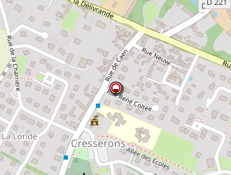 Carte de Ecole Primaire à Cresserons