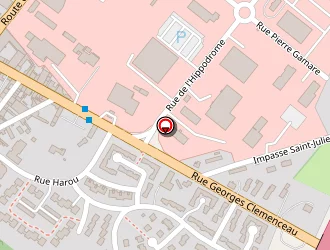 Carte de La Cidria à Pont-l'évêque