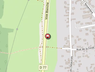 Carte de La Dampoise à Léry