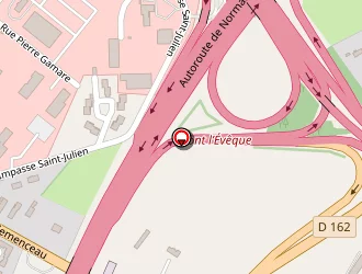 Carte de Pont L'evêque Déménagement à Pont-l'évêque