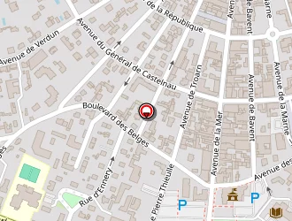 Carte de Aux Saveurs De Cabourg à Cabourg