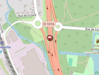 Carte de Montupet à Laigneville