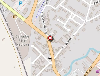 Carte de La Gondole à Pont-l'évêque