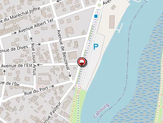 Carte de Association Roule Au Vent à Cabourg