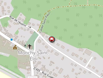 Carte de Commune De Monchy St Eloi à Monchy-saint-éloi