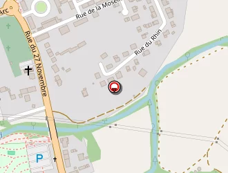 Carte de Complexe Sportif à Bouzonville