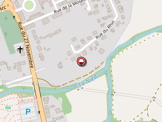 Carte de Elephant Bleu à Bouzonville