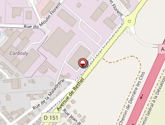 Carte de Korman Gilda à Witry-lès-reims