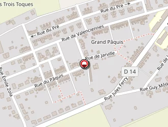 Carte de Ligonnet Noël à Joudreville