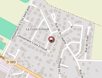 Carte de Baudon à Bétheniville