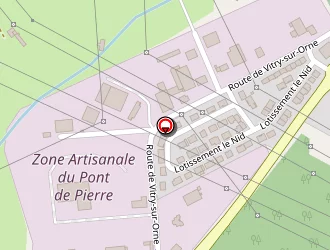 Carte de France Batiments à Uckange