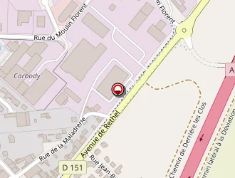 Carte de Gestel à Witry-lès-reims