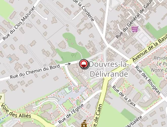 Carte de Links Si à Douvres-la-délivrande