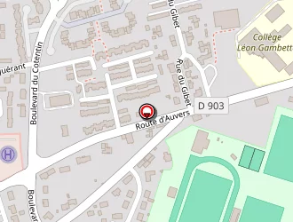 Carte de Bricomarché à Carentan