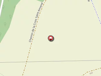 Carte de D'estrée Bruno à Saintines