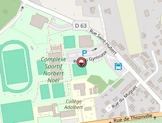 Carte de Collège Adalbert à Bouzonville