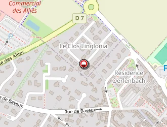 Carte de Douvres Auto Ecole à Douvres-la-délivrande