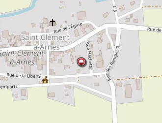 Carte de Mairie à Saint-clément-à-arnes