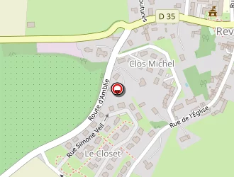 Carte de Vandon Nicole à Reviers