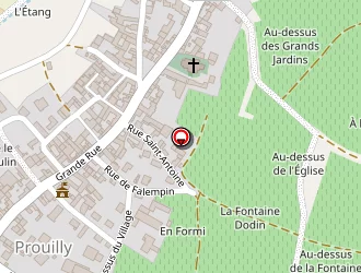 Carte de Goulard (earl) à Prouilly