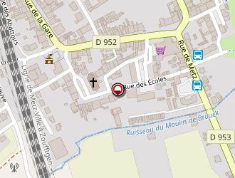 Carte de Garage Masi à Uckange