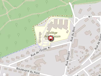 Carte de Ecole Elémentaire Du Bois à Guénange