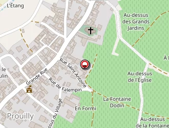 Carte de Presbytère à Prouilly