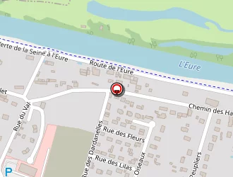 Carte de Carla à Damps (les)