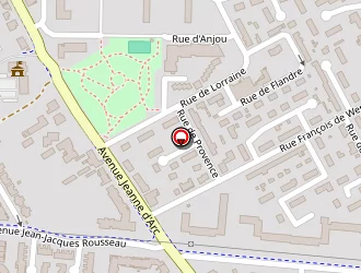 Carte de La Rose à Fameck