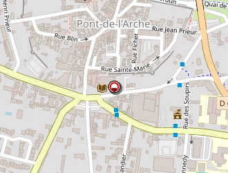 Carte de Fleurianie Demarest à Pont-de-l'arche