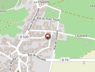 Carte de Salle Polyvalente à Trigny