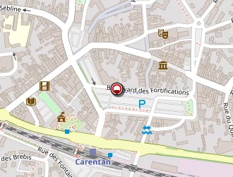 Carte de Greta De St Lô à Carentan