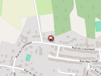 Carte de Stade Vigne Feuillette à Pontpoint